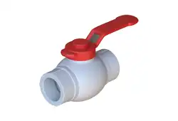 PPR Ball Valve with AL + metal handle