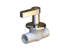 PPR 25 mm Lux Brass Valve